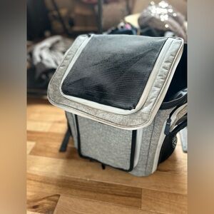 Dog backpack carrier